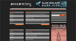 Desktop Screenshot of dancedirectory.it